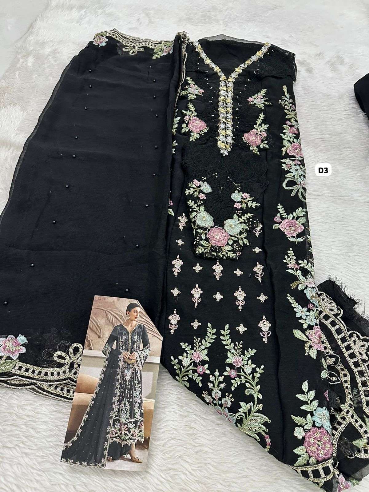 Falah Premium Party Wear Collection Code 30666 by Falah Designer